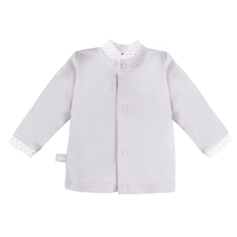 Kaftan niemowlęcy szary