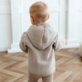 Beige merino wool jacket