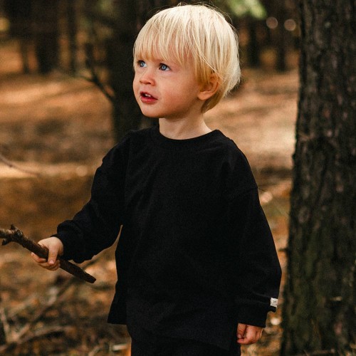 Black longsleeve blouse 