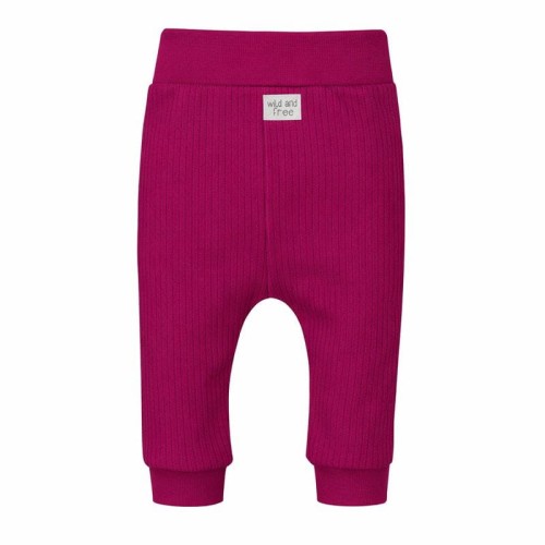 Burgundy Baby Leggings