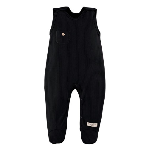 Бебешки гащеризони за сън SIMPLY COMFY черни