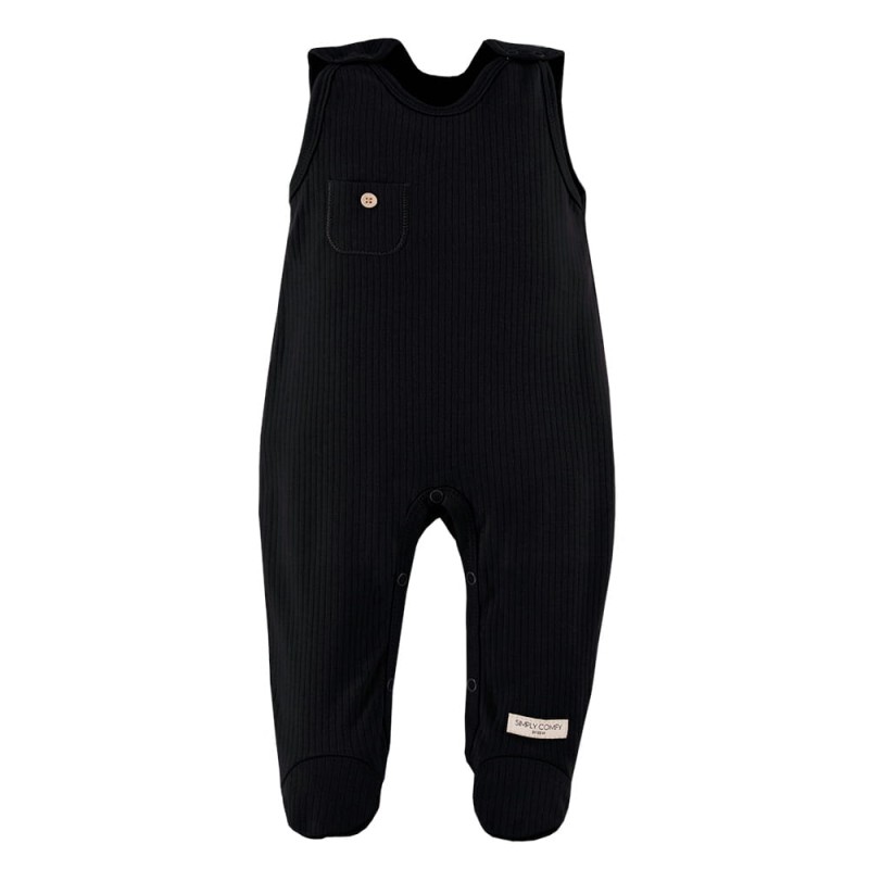 Baby black rompers