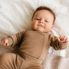 Карамелено растящо прегърни ме боди от мериносова вълна