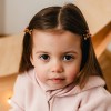 Розов детски шал тип яка от мериносова вълна