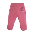 Girls' set with tunic featuring tulle frill and pink leggings