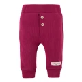 Burgundy ribbed bodysuit and leggings set
