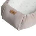 Baby nest beige with teddy bears 90x50 cm
