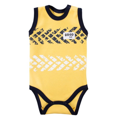 Bodysuit sleeveless BIKE good day yellow