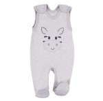 Romper suit BABY LOVE gray