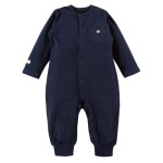 Sleepsuit without feet SIMPLY COMFY navy blue