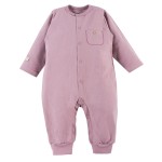 Sleepsuit without feet SIMPLY COMFY violet