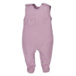 Бебешки гащеризони за сън SIMPLY COMFY в цвят вереск