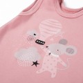 Body dziecięce MELLOW różowe