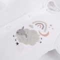 Pajac dziecięcy MELLOW biały