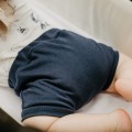Body dziecięce białe w morskie zwierzątka