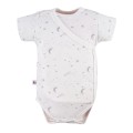 Cardigan bodysuit 3-pack with star pattern