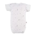 Cardigan bodysuit 3-pack with star pattern