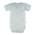 Cardigan bodysuit 3-pack with leaves pattern