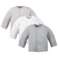3-pack kimono shirt with ballon pattern gray