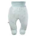 Joggers with feet green 3-pack with leaves pattern