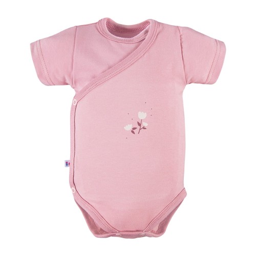 Cardigan bodysuits with small flowers