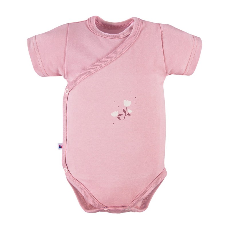 Cardigan bodysuits with small flowers