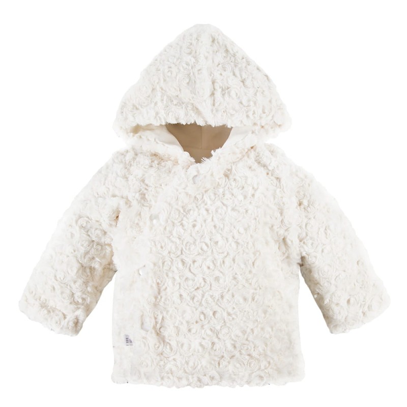 Hooded sweatshirt ecru