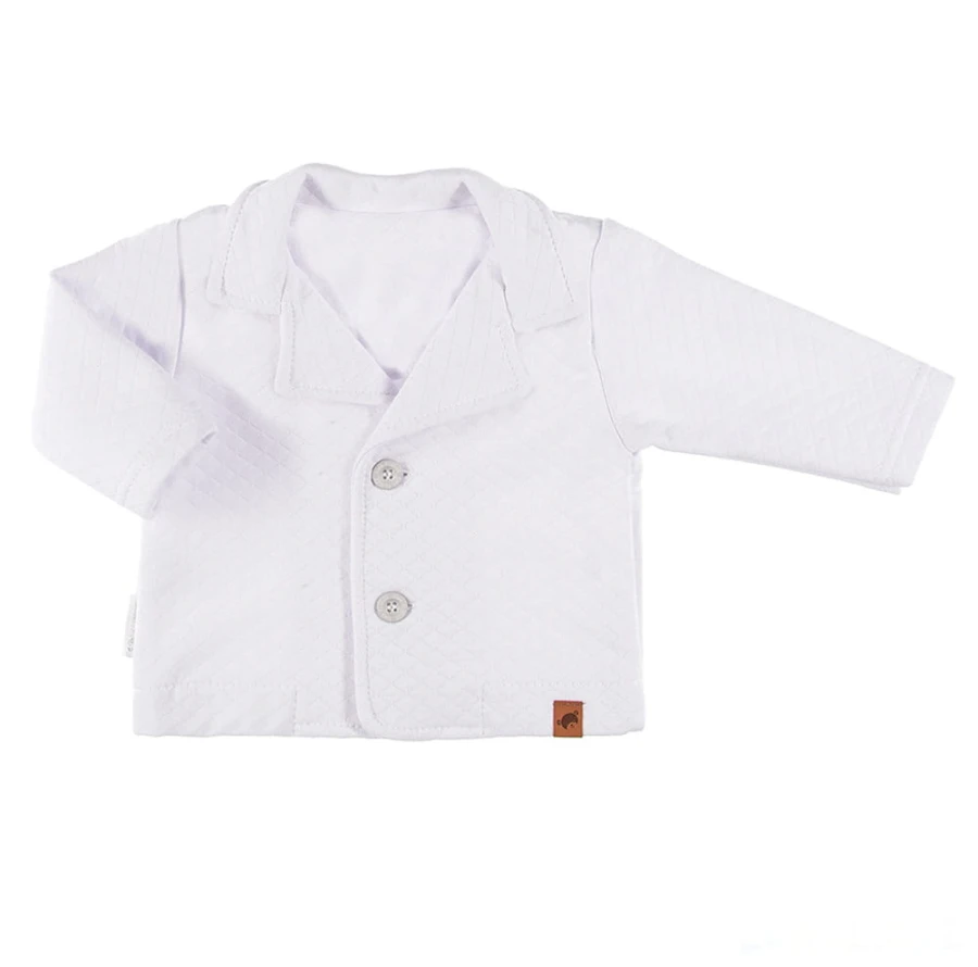 Marynarka pikowana CEREMONY off white