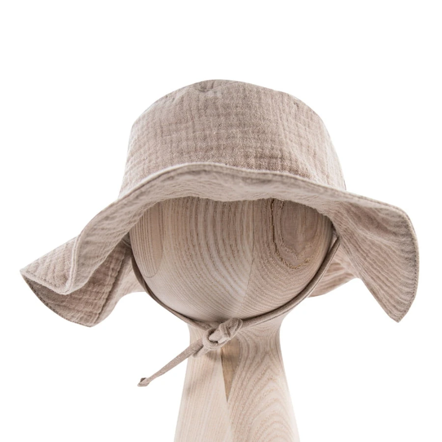 Kapelusz dziecięcy muślinowy