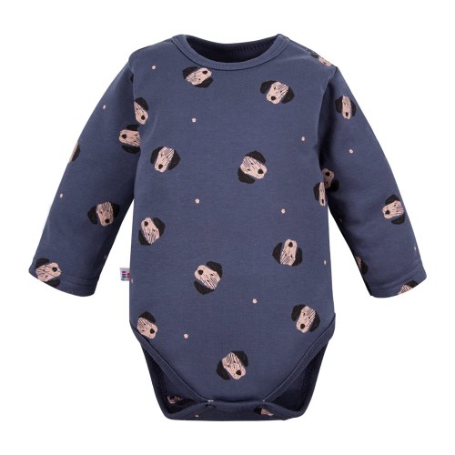Bodysuits navy blue with dogs