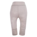 Beige baby leggings from merino wool