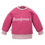 Суитшърт Bonjour в бордо