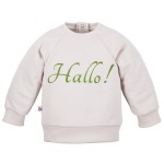 Суичърт Hallo в цвят екрю
