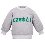 Сива суичърт „Cześć“