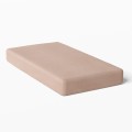 Sheet frotte brown