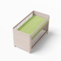 Sheet frotte green