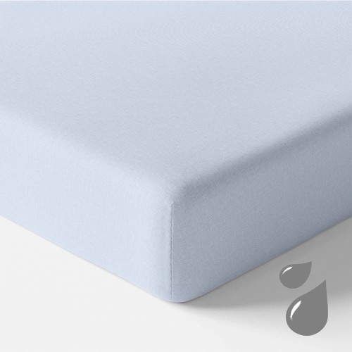 Waterproof sheet light blue 120x60