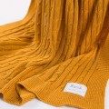Honey bamboo baby blanket 100x75 cm