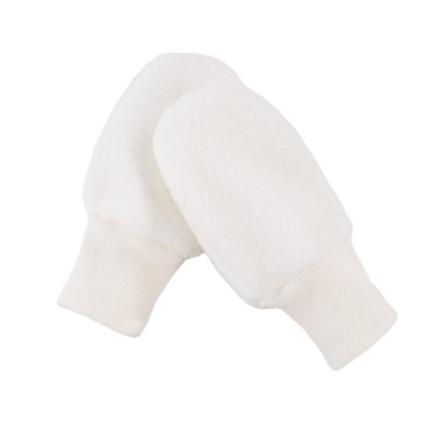 Winter gloves ecru