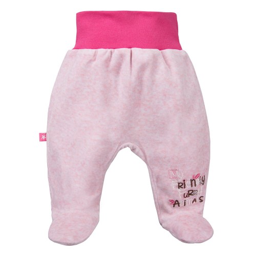 HALF-ROMPERS FOREST VELOUR PINK 074